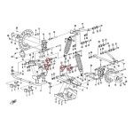 CFMOTO Silent blok CF 400 - 1000 - Slika 3