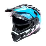 CFMOTO Kaciga helmet plavo crna - Slika 2