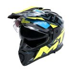 CFMOTO MT kaciga crno zelena - Slika 2