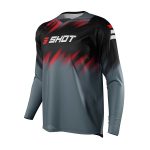 SHOT ATV Moto majica dres versus black red