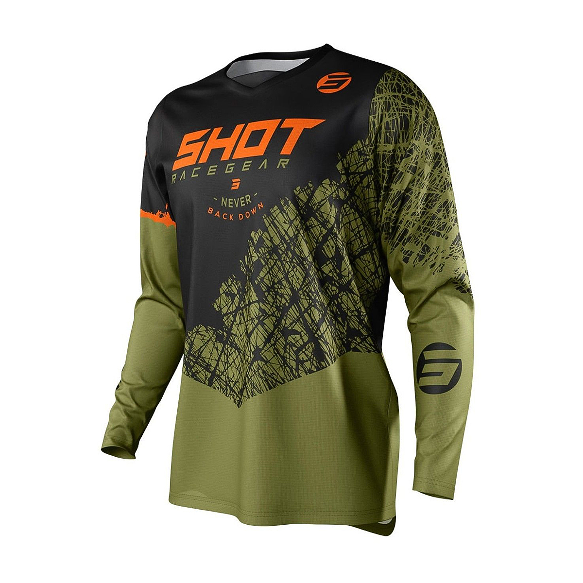 SHOT-ATV-Moto-majica-storm-kaki.jpg SHOT ATV Moto majica storm kaki - Slika 1