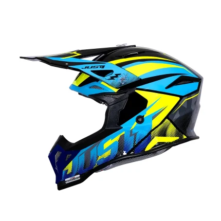 Just1 J39 Revo Blue Fluo Yellow Black Gloss