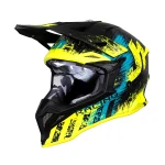 Just1 J39 Storm Blue Fluo Yellow Black Matt
