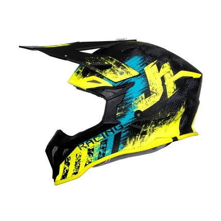 Just1 J39 Storm Blue Fluo Yellow Black Matt